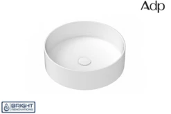 ADP Robbie Above Counter Ceramic Basin Gloss Or Matte White