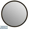 Sylinn Round Mirror With Matte Black Frame 750mm 2 Sylinn Round Mirror With Matte Black Frame 750mm -Bathroom Supplies Sales Store Round black framed Mirror 750 1200x800 1