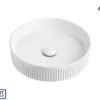 ADP Round Fluted Above Counter Ceramic Basin -Bathroom Supplies Sales Store Round20Fluted 1 1200x800 1