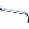 Bathroom Round Shower Wall Arm 400mm Chrome Matte/Black -Bathroom Supplies Sales Store SAR R400CH 1200x800 1