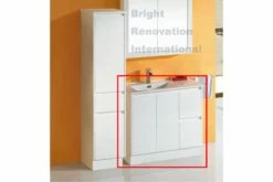 GLEN Bathroom White Finger Pull Hidden Handles Vanity 900mm 19 GLEN Bathroom White Finger Pull Hidden Handles Vanity 900mm -Bathroom Supplies Sales Store SK7 900W 1200x800 1