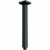 SQUARE Ceiling Solid Brass Matte Black Shower Arm -Bathroom Supplies Sales Store SQ20MB20SHOWER20ARM 1200x800 1