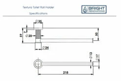 Greens Textura Hand Towel Holder 11 Greens Textura Hand Towel Holder -Bathroom Supplies Sales Store Textura Towel Holder specs 1200x800 1