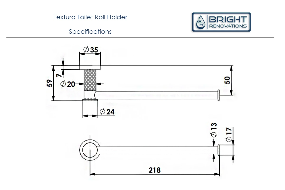Greens Textura Hand Towel Holder 7 Greens Textura Hand Towel Holder - Image 5