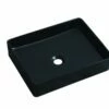APOLLO Satin Matte Black SlimLine Bathroom Square Vanity Sink Basin Bowl -Bathroom Supplies Sales Store VA3010 1200x800 1