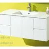 GLEN Bathroom White Finger Pull Hidden Handles Vanity 1200mm -Bathroom Supplies Sales Store WH8027 1200W 1200x800 1