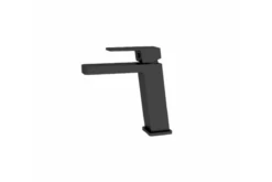 Celia MATT BLACK Lean Body Bathroom WELS Basin Mixer Tap Faucet