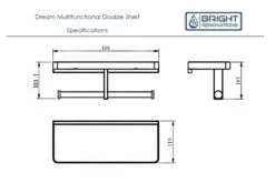 Dream Multi-functional Double Shelf -Bathroom Supplies Sales Store c78dd5f9995811ce72485e58c2974e5 1200x800 1
