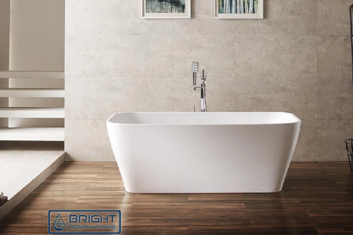 Charm Thin Edge Free Standing Acrylic Bath Tub 1500mm&1700mm 3 Charm Thin Edge Free Standing Acrylic Bath Tub 1500mm&1700mm