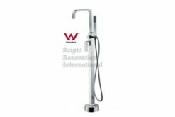 Bathroom Square Arch Cooby Wide Freestanding Bath Spout/Mixer & Hand Held Shower
