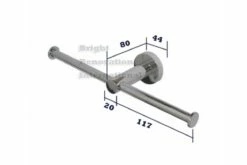 Bathroom Round ROYAL Accessory Brass Chrome Double Toilet Pape Roll Holder -Bathroom Supplies Sales Store double paper holder size 1200x800 1