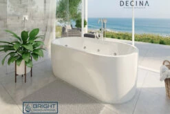 Decina Elisi 1700 Freestanding 14-Jet Spa Bath