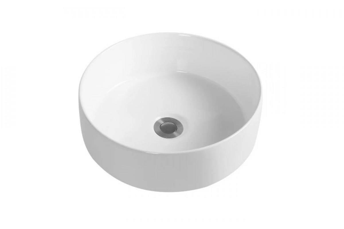 Kobe Mini Bathroom/Powder Room Round Above Counter Basin 300mm Diameter 4 Kobe Mini Bathroom/Powder Room Round Above Counter Basin 300mm Diameter - Image 2